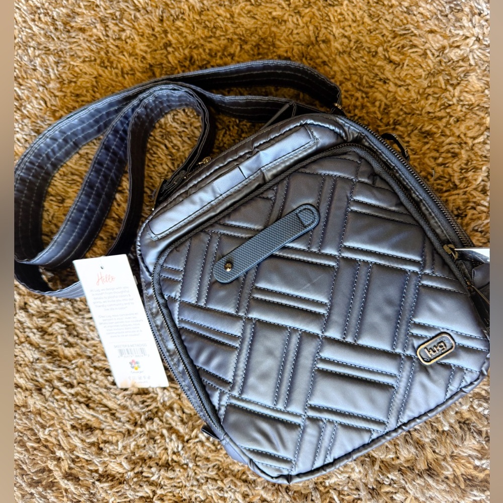 NWT Lug Skeeter Bridge Metallic Indigio